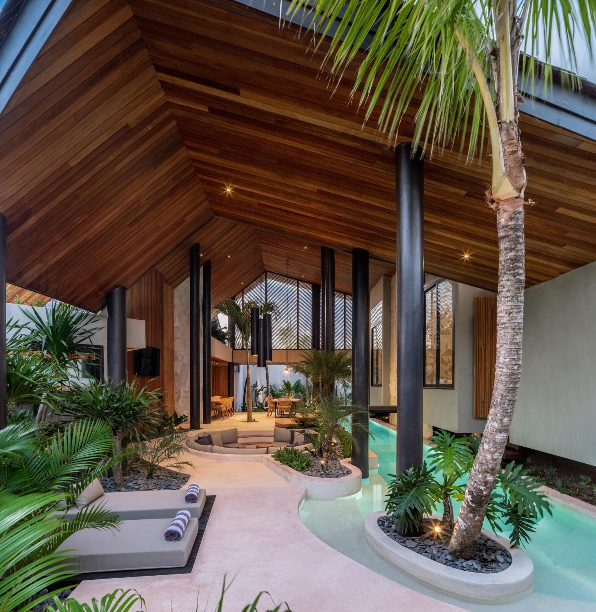 Villa Feh Bali By House Of Winds - Neo Tropical Eden Near Canggu Kerobokan Exteriör bild