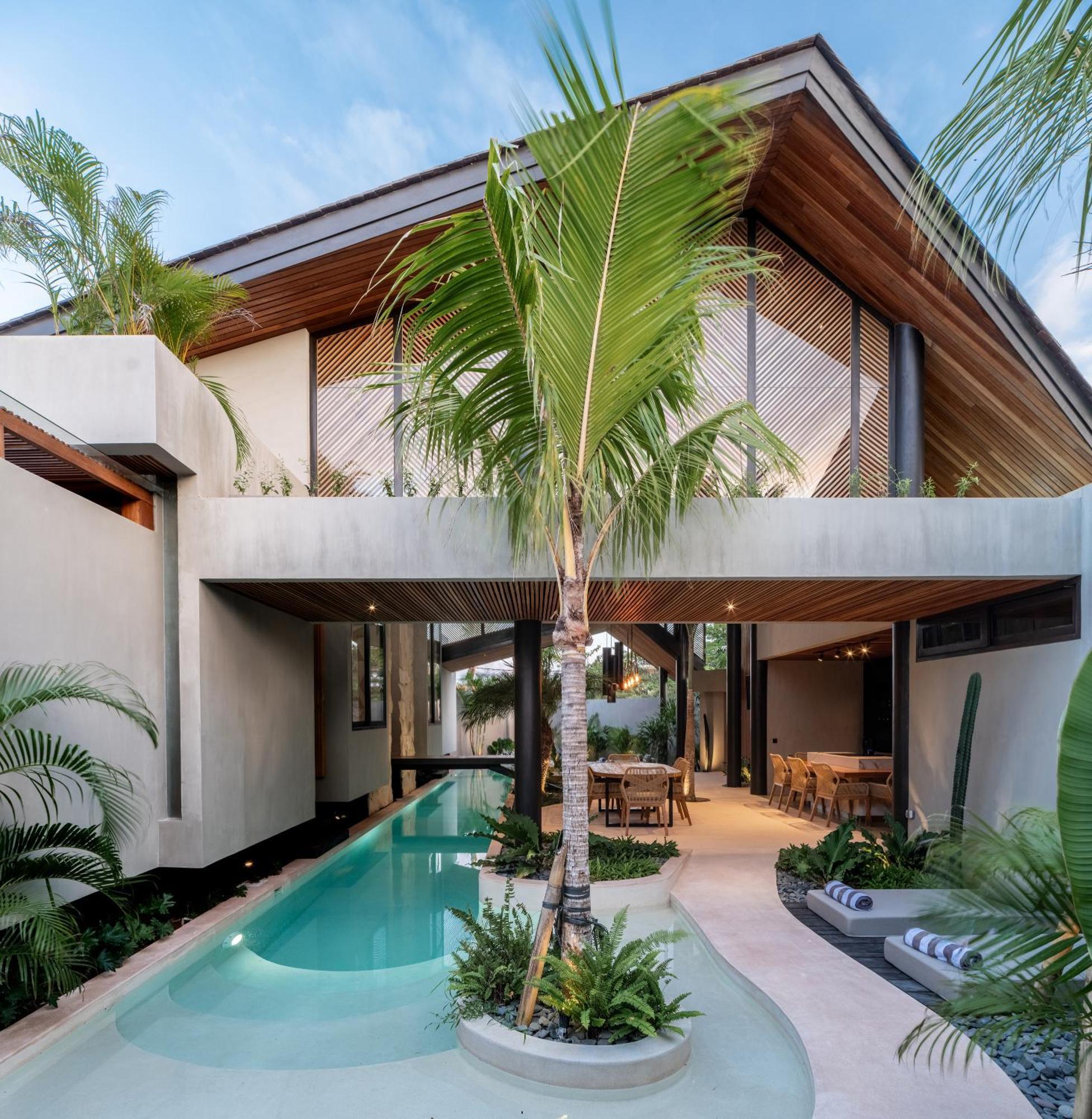 Villa Feh Bali By House Of Winds - Neo Tropical Eden Near Canggu Kerobokan Exteriör bild