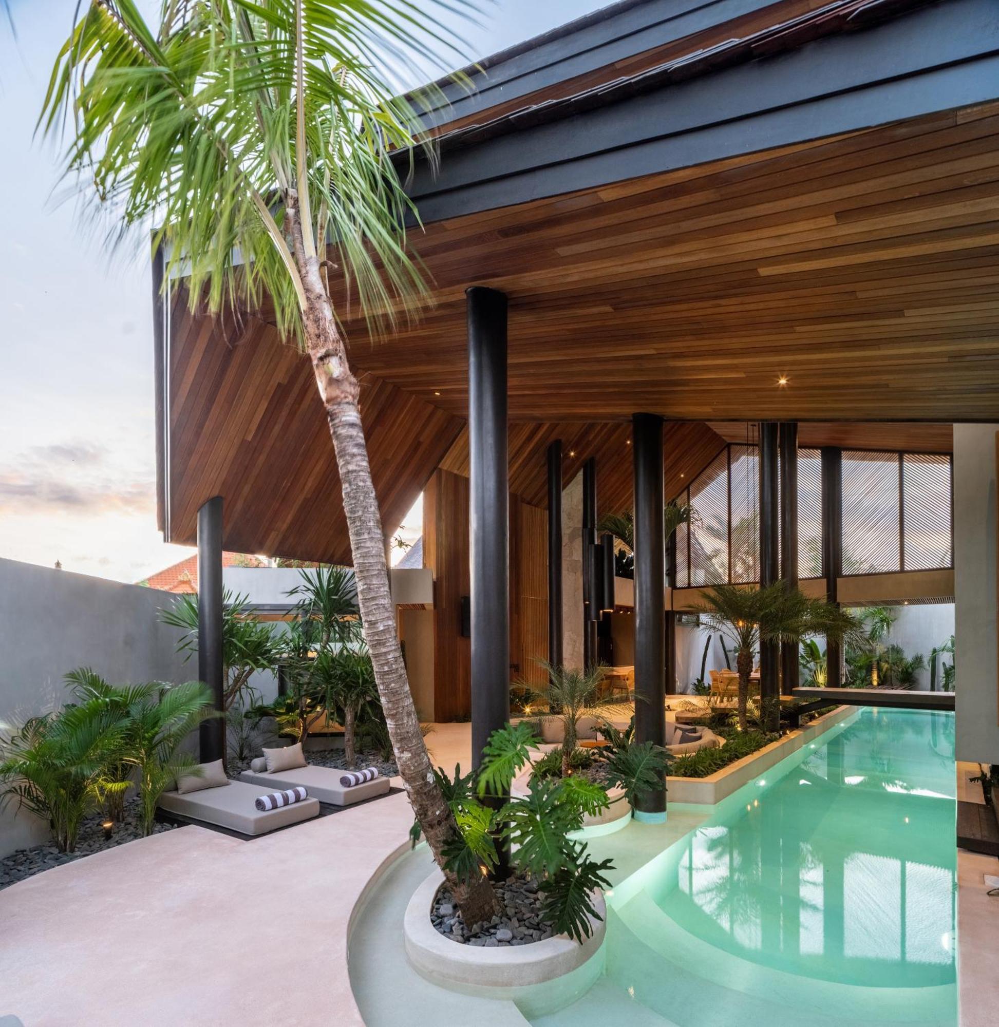 Villa Feh Bali By House Of Winds - Neo Tropical Eden Near Canggu Kerobokan Exteriör bild