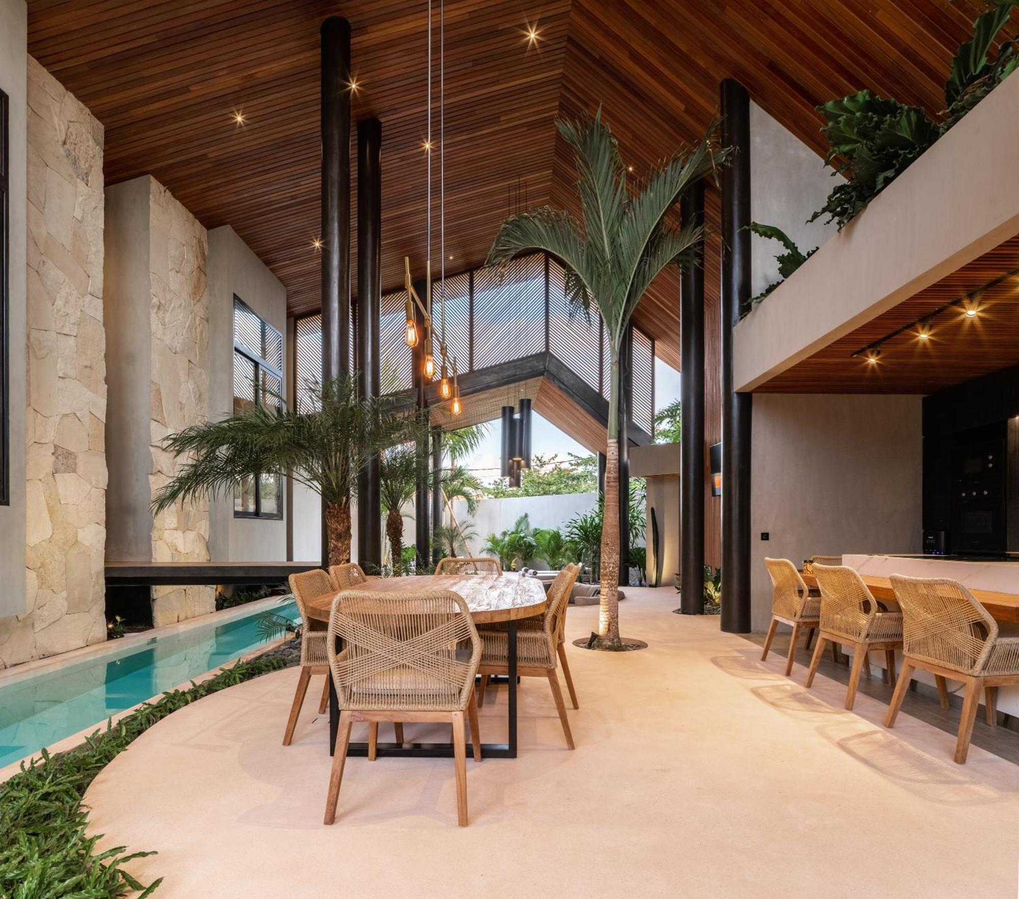 Villa Feh Bali By House Of Winds - Neo Tropical Eden Near Canggu Kerobokan Exteriör bild